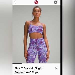 Lululemon sports bra size 8